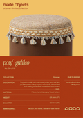 GALILEO POUF