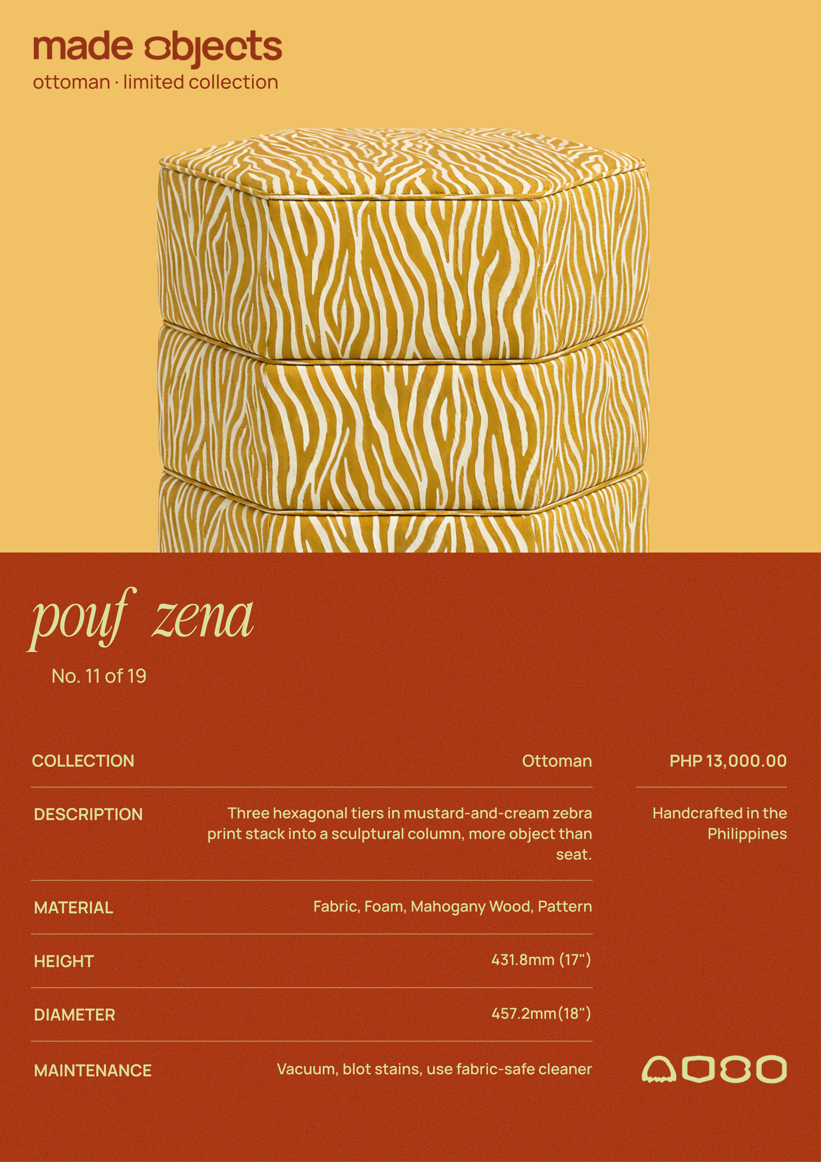 ZENA POUF