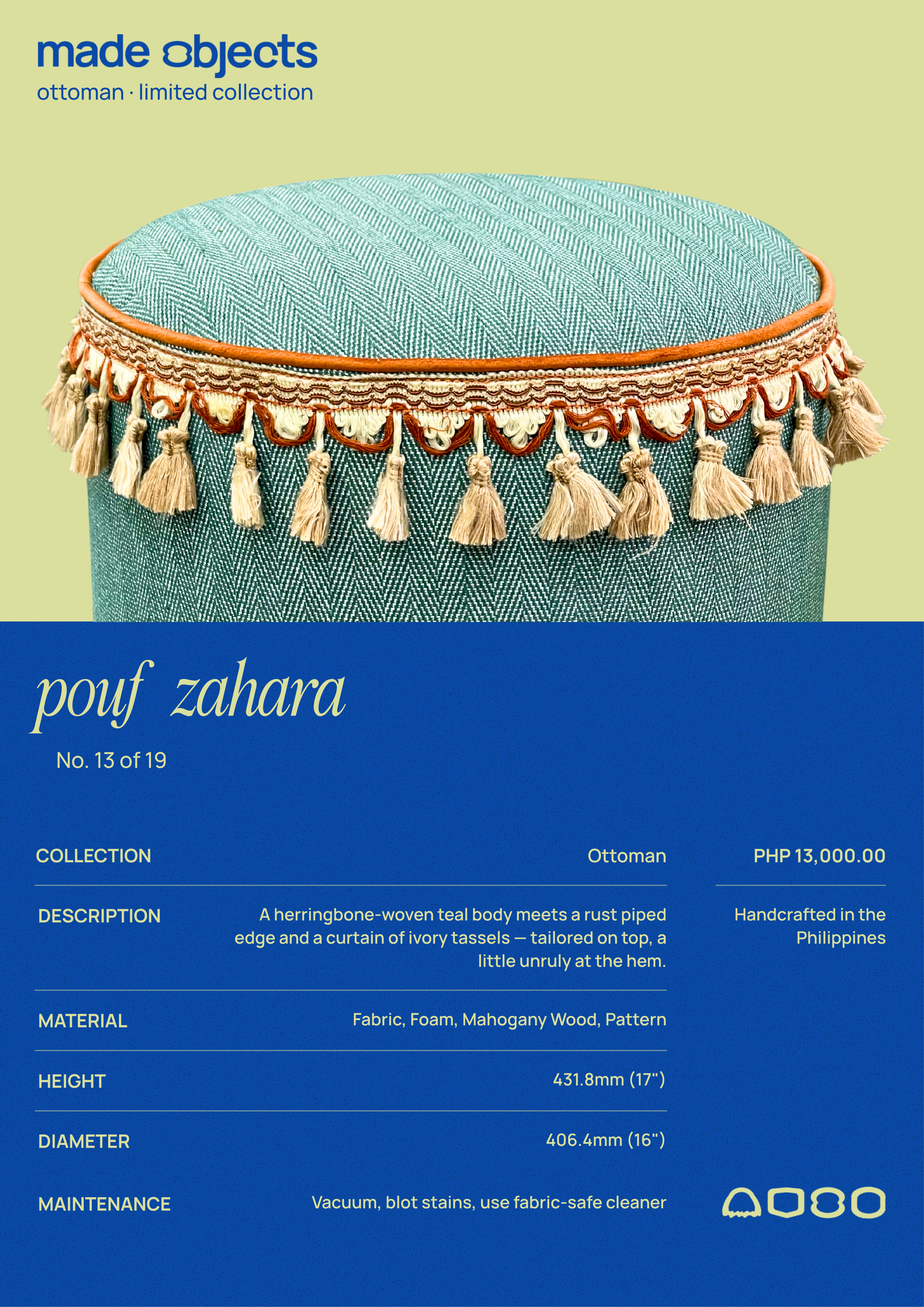 ZAHARA POUF