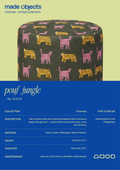 JUNGLE POUF