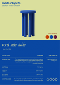 REED SIDE TABLE
