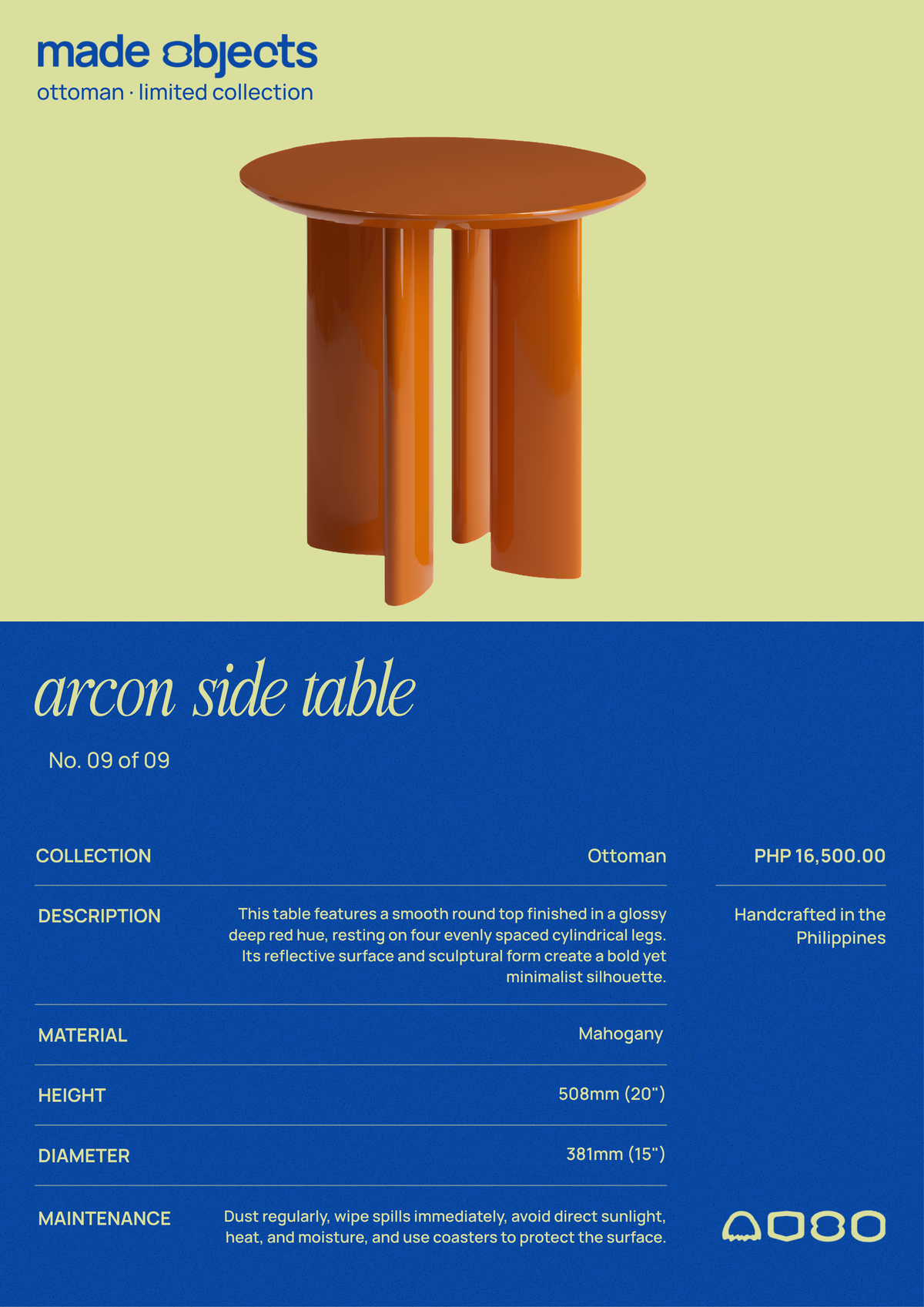 ARCON SIDE TABLE