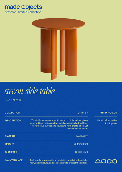ARCON SIDE TABLE