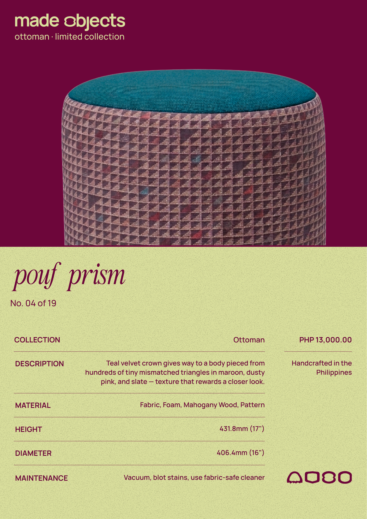 PRISM POUF