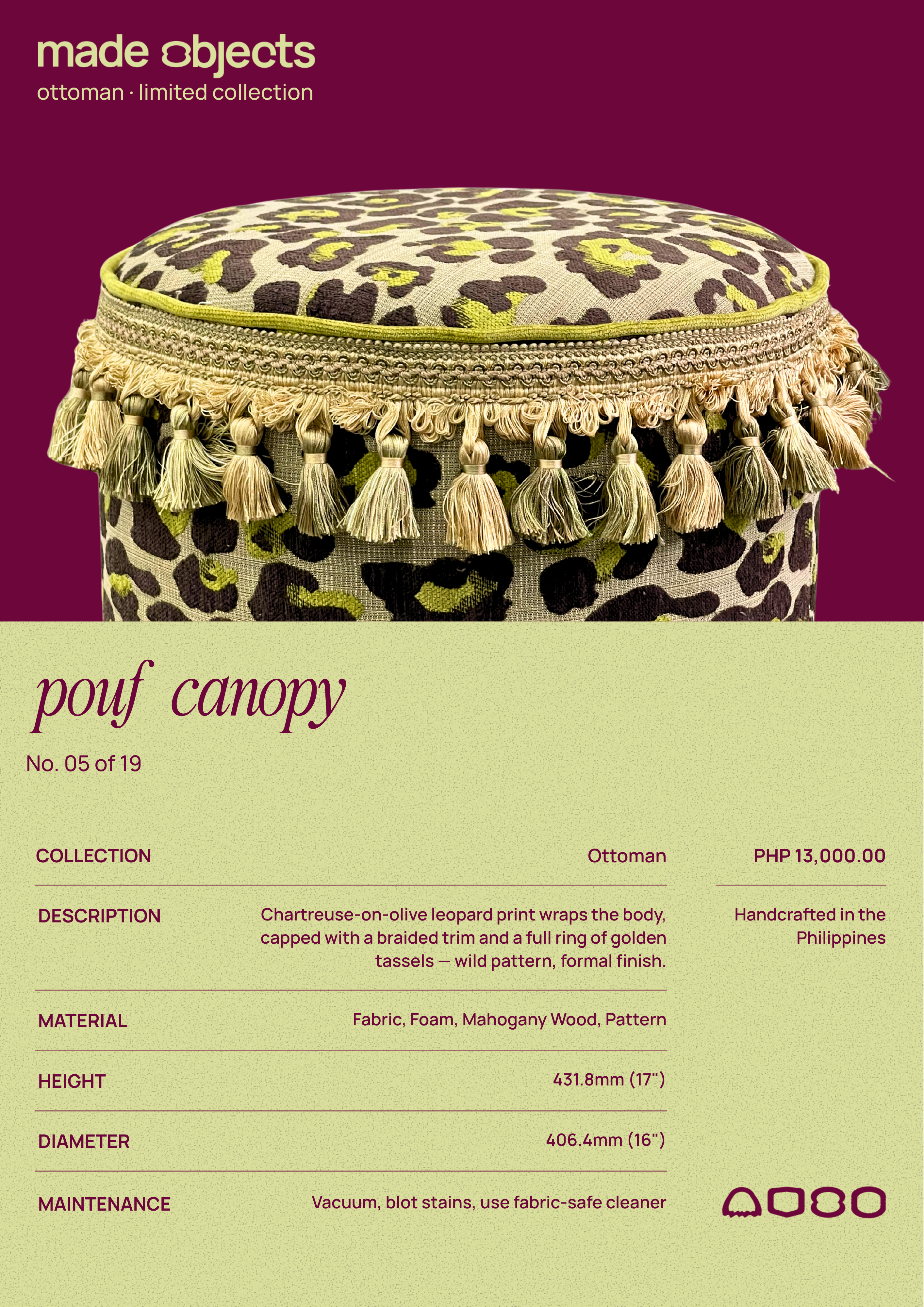 CANOPY POUF